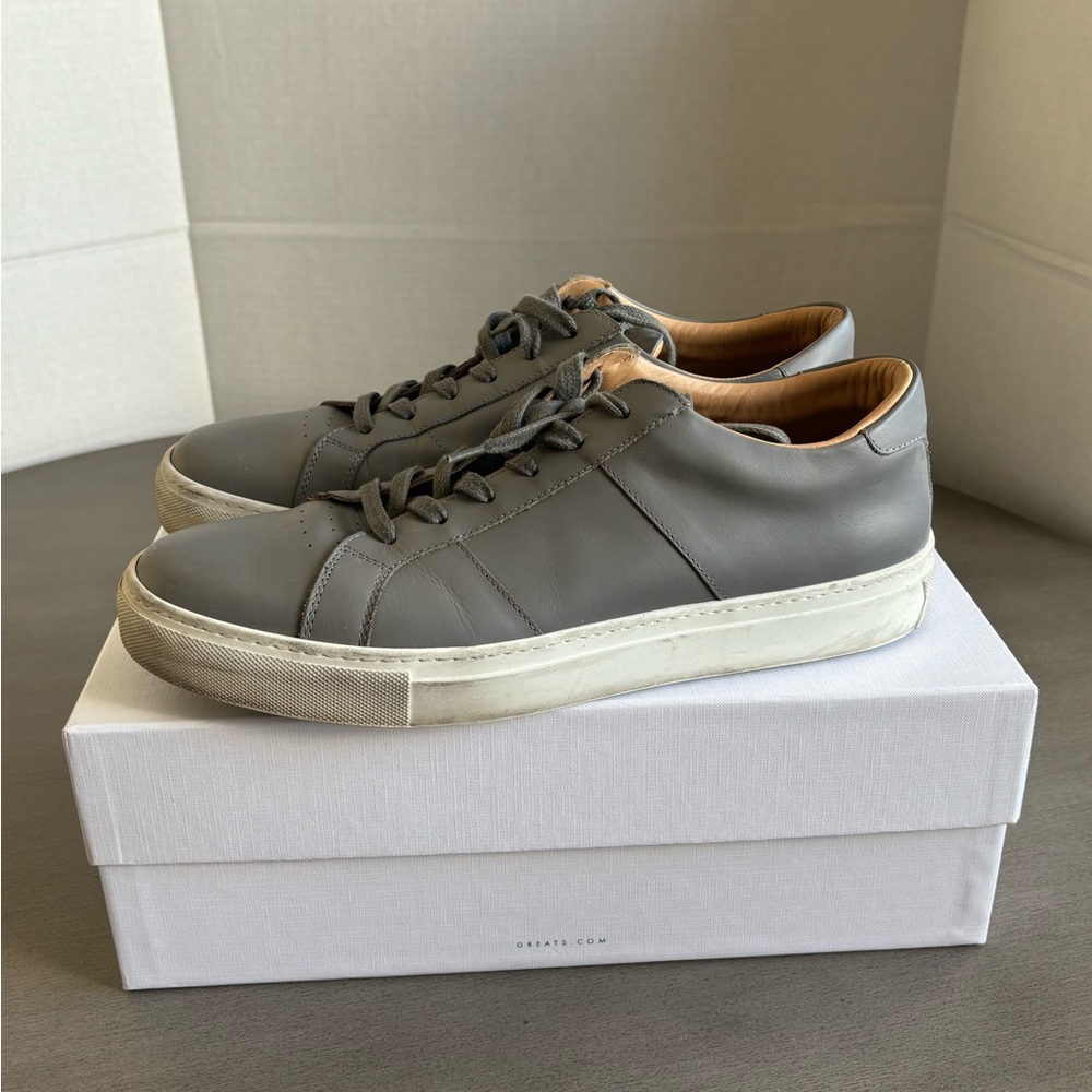 Mens Greats Royale sneakers in grey size 12